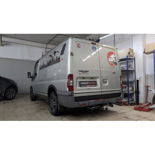 Фаркоп Лидер Плюс на FORD Transit 2000-2014 Арт. F116-F (со ступенькой/без ступеньки)