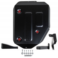Защита Топливного бака АвтоБроня для Hyundai Santa Fe 2021- IV рестайлинг, Сталь 45778 мм - Арт. 111.02854.1