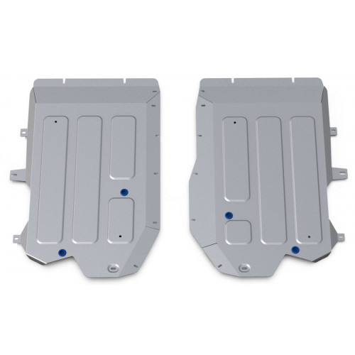 Защита Топливного бака Rival для BMW X6 2019- (G06), Алюминий 3 мм - Арт. 333.0542.1