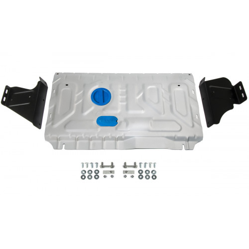 Защита Картера двигателя, КПП Rival для Ford Transit 2013-, Алюминий 3 мм - Арт. 333.1879.1